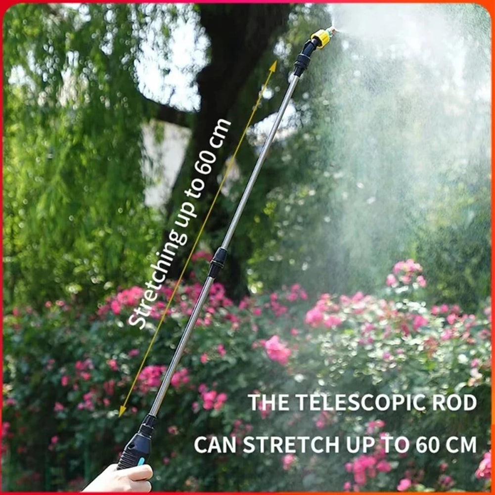 5L Shoulder Sprayer Automatic Sprayer Bottle USB Rechargeable Garden Water Sprayer Lawn Sprinkler for Glass Cleaning