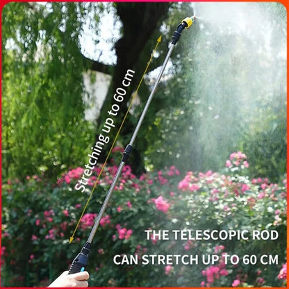 5L Shoulder Sprayer Automatic Sprayer Bottle USB Rechargeable Garden Water Sprayer Lawn Sprinkler for Glass Cleaning